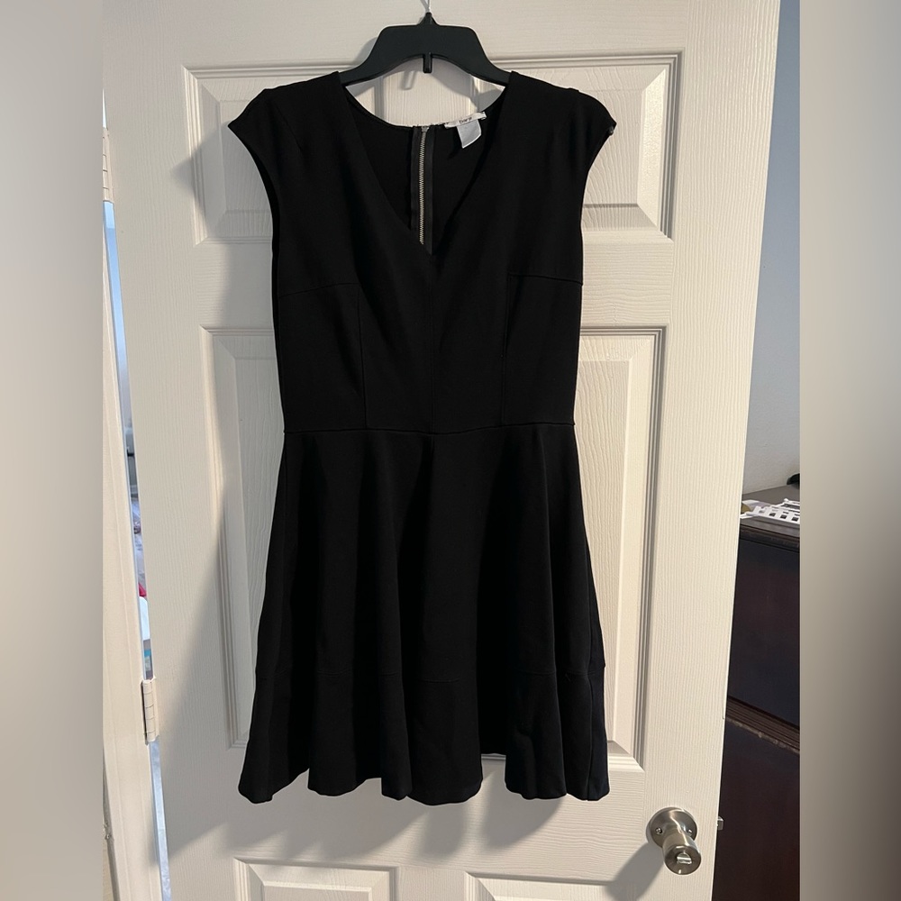 Bar III - Black, Short Sleeve Dress, Size XL